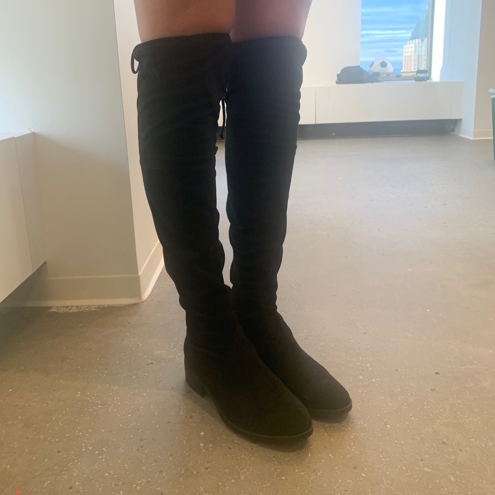 WEXLIE TIE OVER THE KNEE BOOT